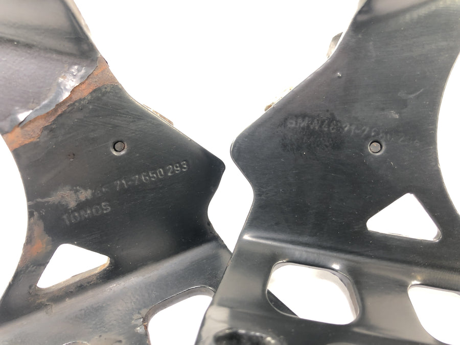 BMW F 650 GS Dakar [2007] - Fahrerfußrasten links und rechts mit Halter