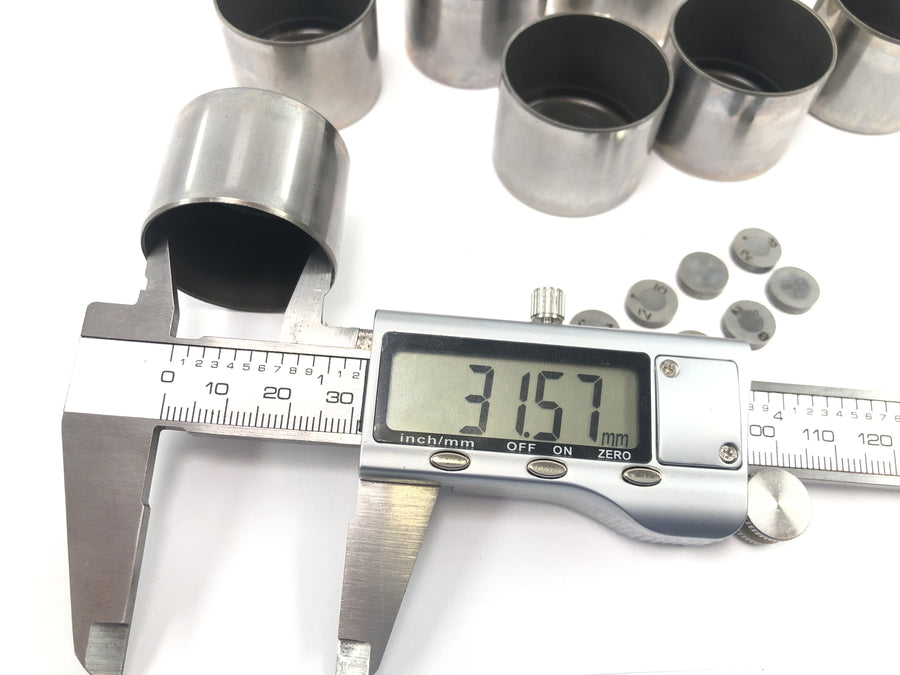 Aprilia RSV 1000 R [2004] - Ventiltassen Tassenstößel Shim Set Ventiltrieb