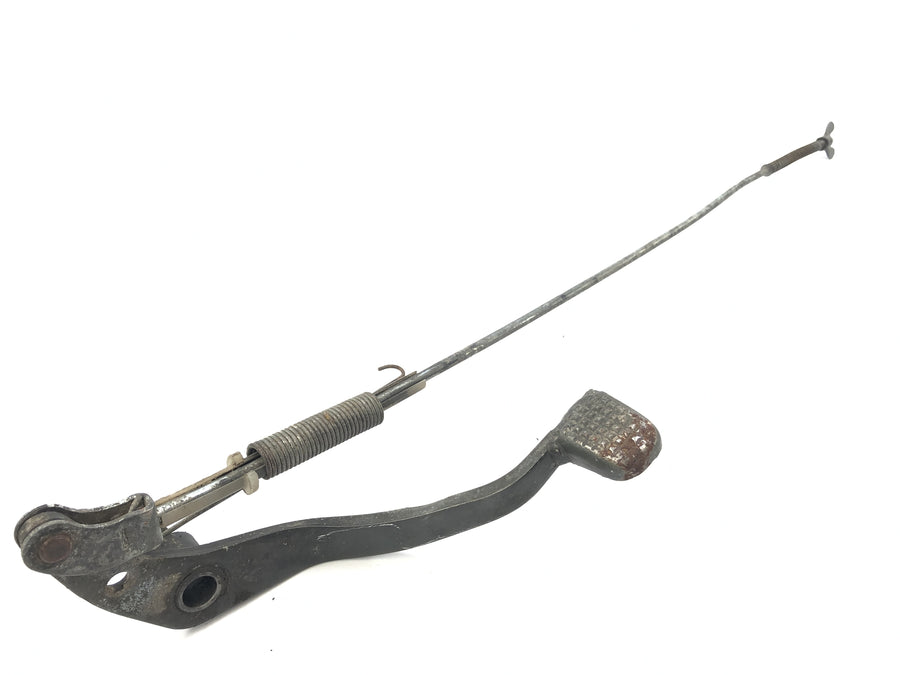 Yamaha XT 350 3YT / 55V [1990] - brake pedal with brake linkage