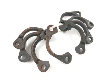 Kawasaki ZRX 1200 S ZRT20A [2001] - Exhaust clamp retaining clip exhaust holder set - 0