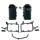 BMW F 850 GS [2018-2024] - Zwei Khali TPU-Seitentaschen 35 l – 45 l + Paar Aluminiumplatten + Aluminium-Kofferrahmen und ADV