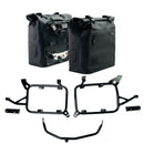 BMW F 900 GS Adventure [2024-] - Zwei Khali TPU-Seitentaschen 35 l – 45 l + Paar Aluminiumplatten + Alu-Kofferrahmen BMW F900GS ADV