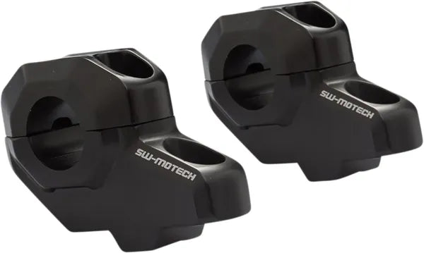 Moto Guzzi V7 III 750 Racer Anniversario [2020] - Handlebar relocation for Ø 22 mm handlebars, 30/21 mm, black - Image 1