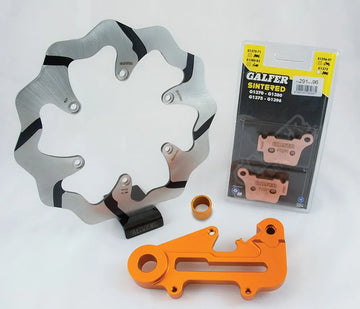 Ktm 530 EXC [2010] - Oversize Wave rear brake disc kit - picture 1