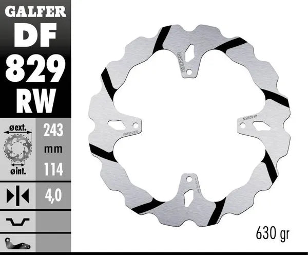 Tm Racing SMX 450 F Competition [2005-2008] - BRAKE DISC FIXED WAVE GROOVED OVERSIZE – picture 4
