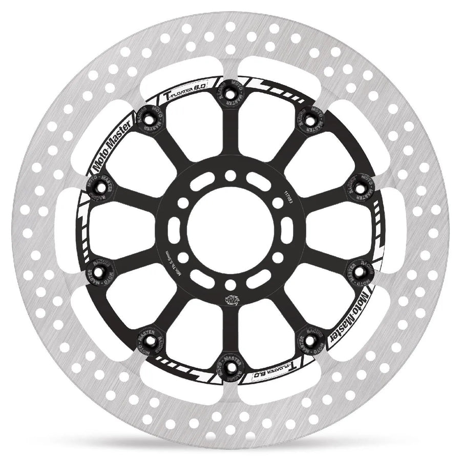 BMW S 1000 HP4 RACE Hp4 Race [2018] - HALO series T-Floater brake disc - surface: black, stainless steel - picture 1