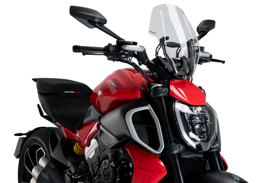 DUCATI DIAVEL V4 [2025] – New Generation Verstellbare – Transparent