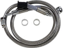 harley davidson flde [DRAG SPECIALTIES] – Verlängerte Edelstahl-Bremsleitung-1