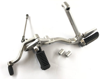 Moto Guzzi Stelvio 1200 8V [2011] - Fußrastenhalter links mit Schalthebel - 0