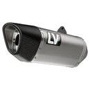 honda cb 750 [LEOVINCE] – LV-14R stainless steel slip-on silencer-1