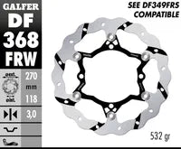 Suzuki Rmx 450 Z [2018, 2019] - floating wave brake disc, grooved – picture 6