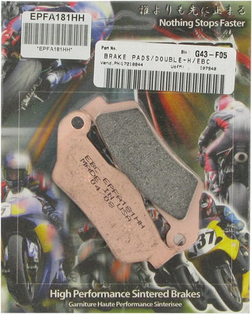 ducati monster 1200 [EBC] – Extreme Performance Sintered "EPFA" Bremsbeläge
