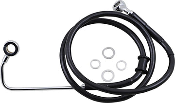 harley davidson fxsb [DRAG SPECIALTIES] – Verlängerte Edelstahl-Bremsleitung