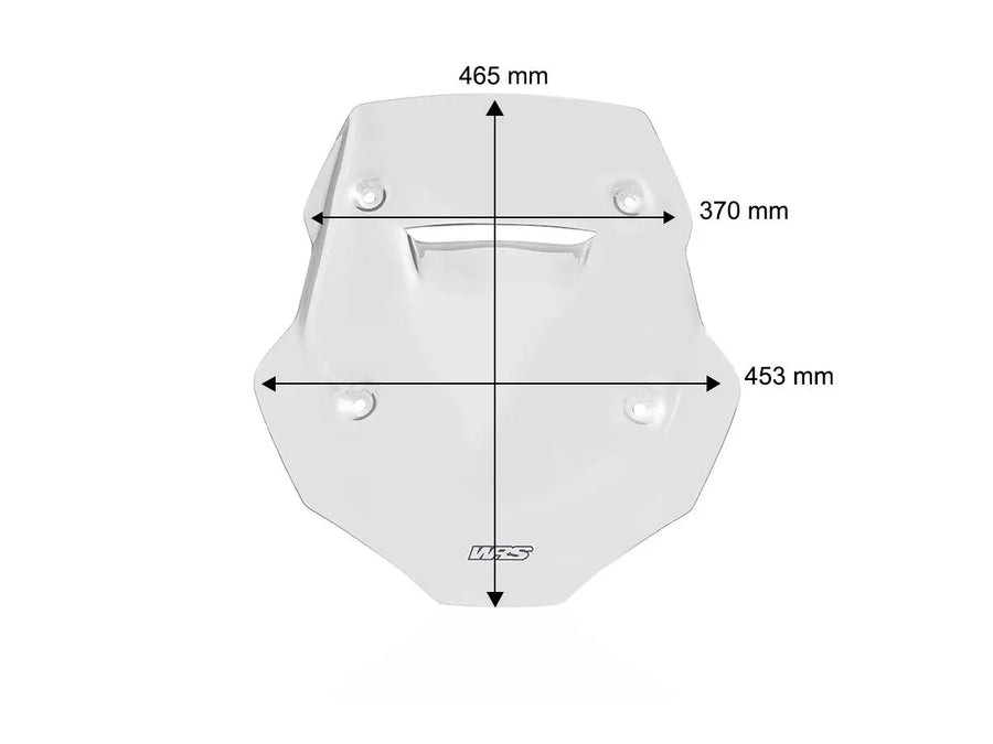 cf moto 800 [WRS] – Standard Windschild CF MOTO 800MT