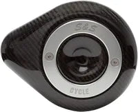Harley-Davidson FLHTCUTG 1868 Tri Glide Ultra 114 [2023] - Stealth Teardrop Luftfilterabdeckung – Design: Mini Teardrop – Bild 3