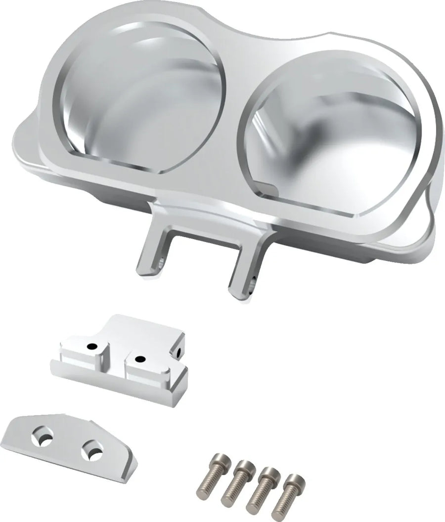 harley davidson fltruse [LA CHOPPERS] - Dual Gauge Bracket for Performance Risers