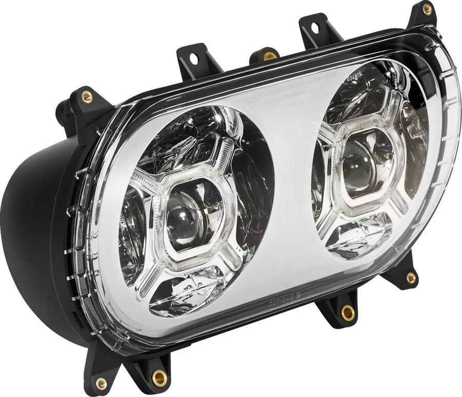 harley davidson fltruse [CUSTOM DYNAMICS] – Double-X LED Scheinwerfer