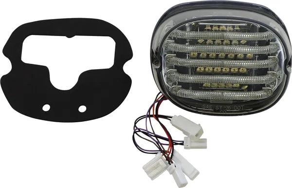Harley Davidson Flhtcui [CUSTOM DYNAMICS] – ProBEAM® Integrierte flache LED-Rückleuchten mit Zusatz-Blinkern