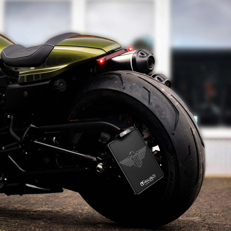 harley davidson sportster s rh 1250 s [HEINZ BIKES] – 3-in-1 Zusatzscheinwerfer NANO