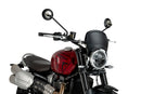 TRIUMPH SCRAMBLER 1200X [2025] – Frontplatte ABS – Carbon look-3