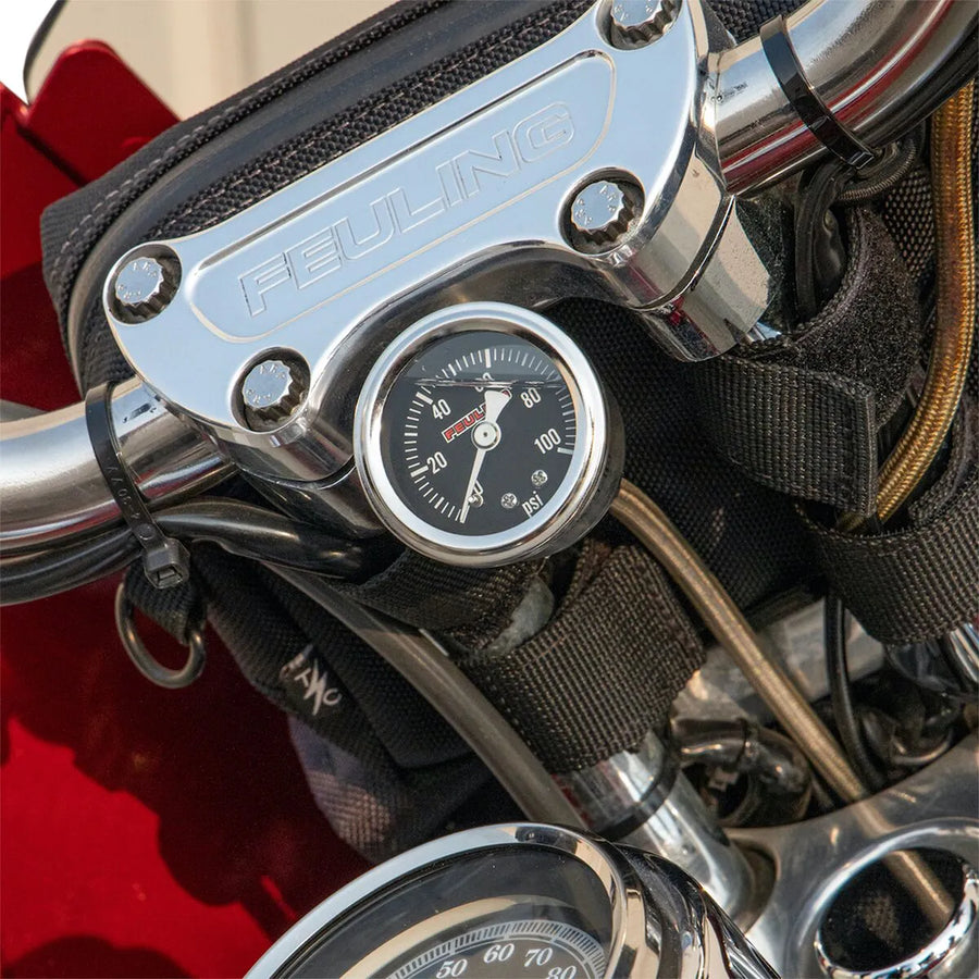 Harley-Davidson FLHTCUTG 1868 Tri Glide Ultra 114 [2025] - Remote Oil Pressure Gauge Kit - Image 2