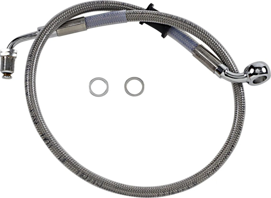 harley davidson flfb [DRAG SPECIALTIES] – Edelstahl Bremsleitungs-Kit