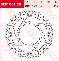 Red Moto CRF 450 RX Supermoto [2017-2018, 2020] - Wave® brake disc - picture 10