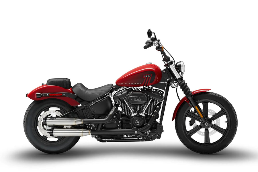 harley-davidson street bob [ZARD] – Overlapped slip-ons silencer for HD-SOFTAIL M8