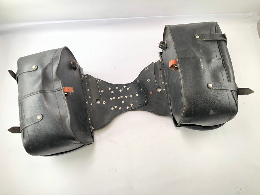 Satteltaschen Leder Chopper Packtaschen