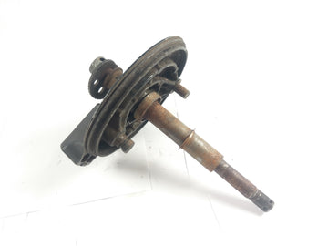 Yamaha DT 400 1R6 - Rear brake drum with rear axle - 0