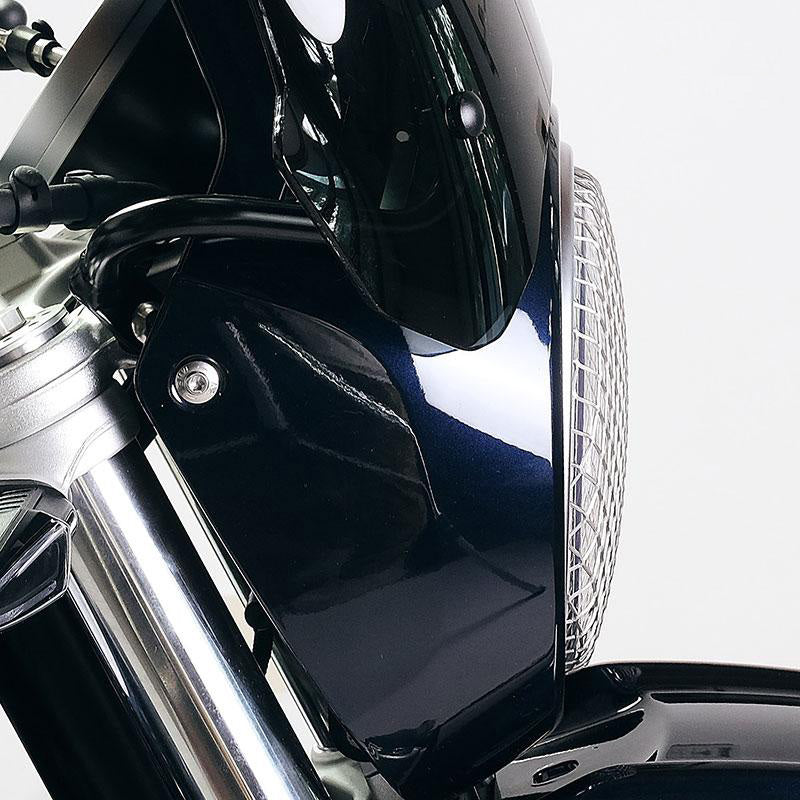 BMW R 12 nineT [2024-2026] - Scheinwerferabdeckung Schutzgitter Grau