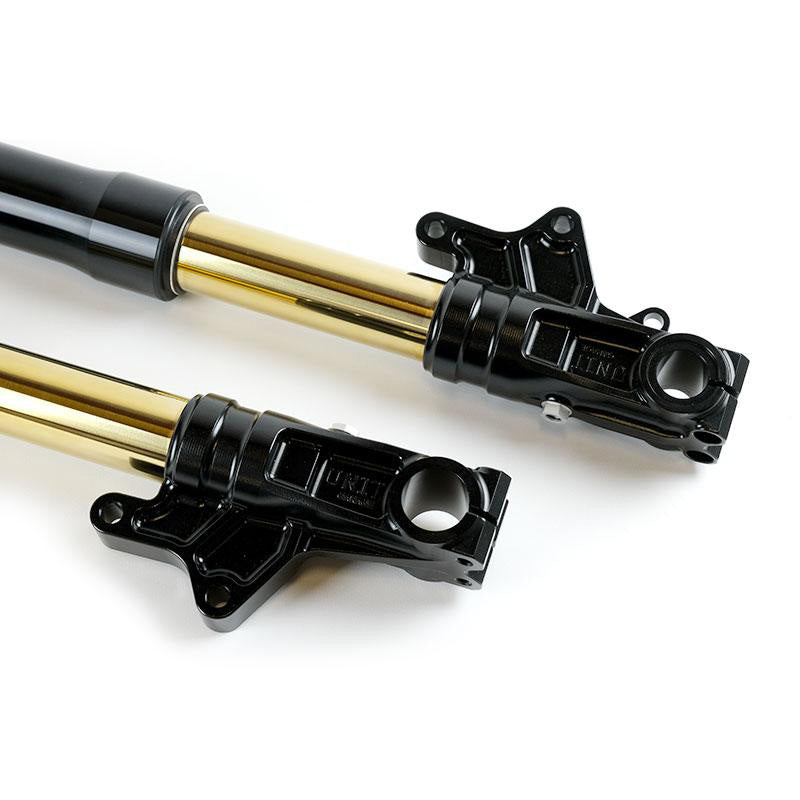 BMW R nineT 1200 Scrambler [2016-2023] - Öhlins USD-Gabelsatz + Einheit Garagenplatten und -füße (Standardhöhe)