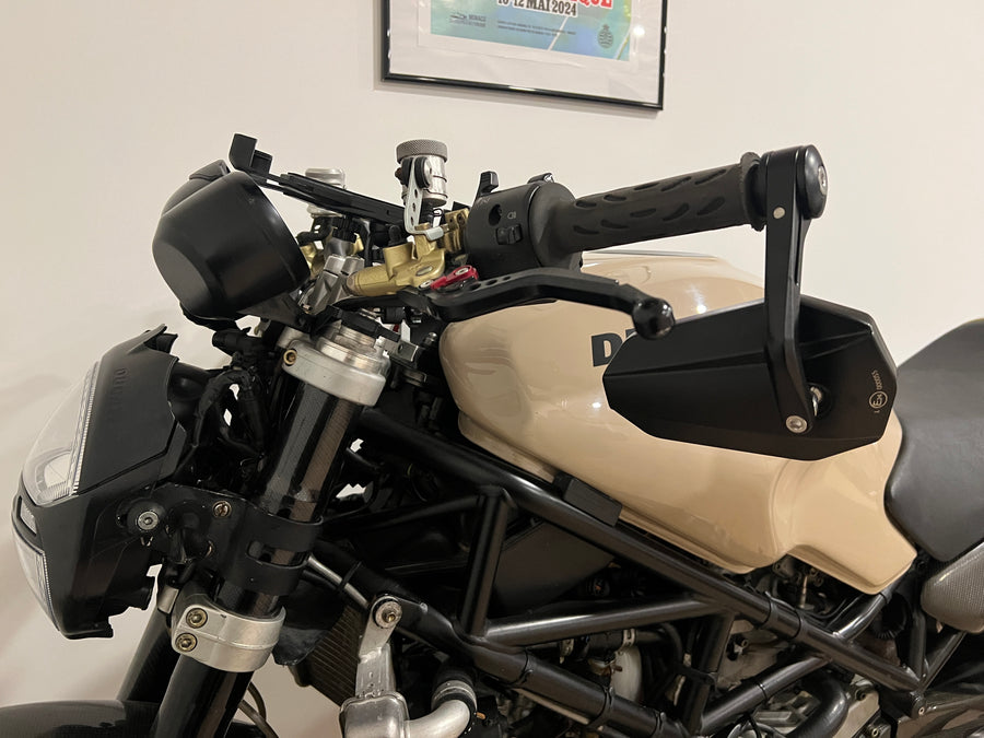 Lenkerendenspiegel 2 Stück [E-Prüfzeichen] - Aprilia RS Tuono 125 660 1000 1100 Perspektivansicht