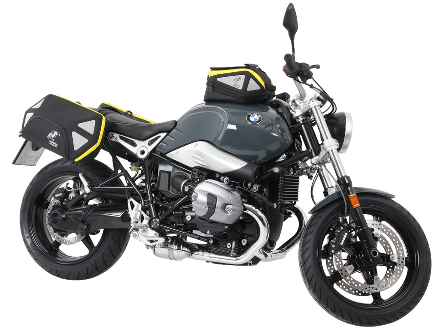 Tank bag [Hepco & Becker] - Royster black/yellow 5-8 liters – tank ring