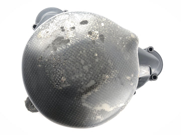 Triumph Street Triple R 675 D67LD [2008] - Alternator cover with carbon cover - 0