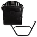 BMW R 1250 GS Adventure [2019-2023] - Aluminium-Taschenhalter mit verstellbarer Lederfront, Schnellkupplung und Rahmen