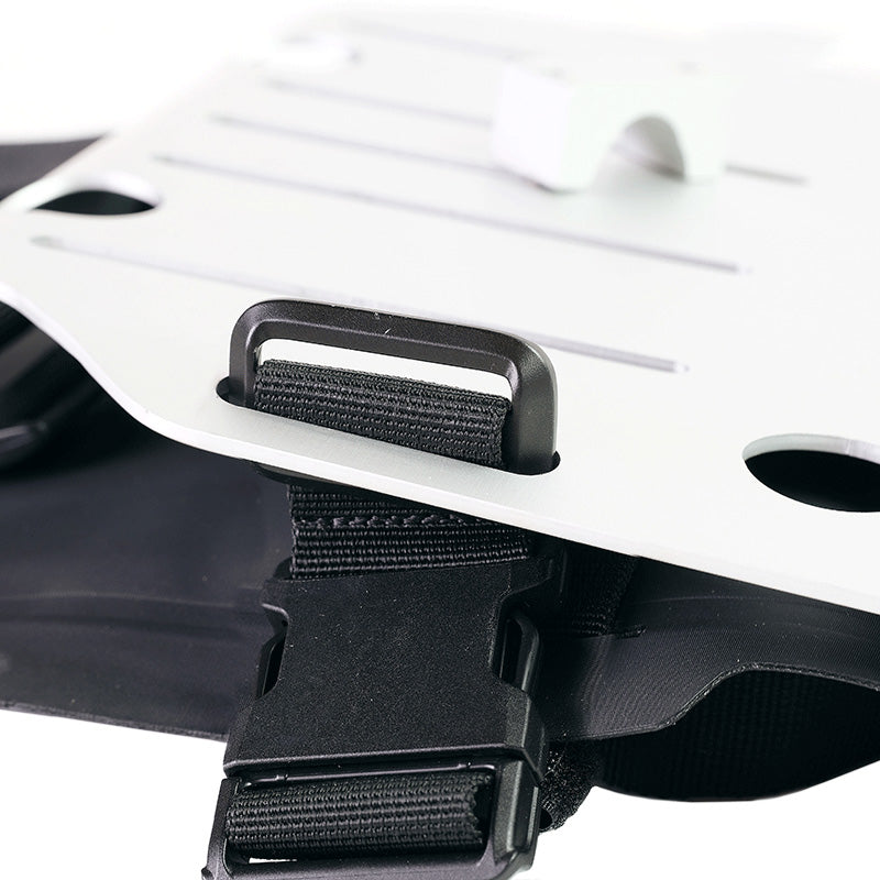 BMW R 12 nineT [2024-2026] - Aluminium-Taschenhalter mit verstellbarer Hypalon-Vorderseite und Schnellkuppl. + rechter Rahmen