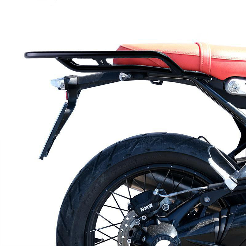BMW R nineT 1200 Urban G/S (hoher Auspuff) [2017-2023] - NineT-Gepäckträger mit Soziusgriffen zur Befestigung der Topcaseplatte