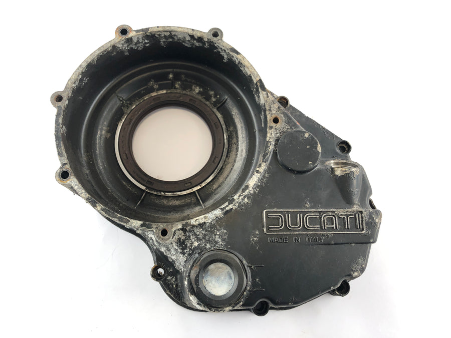 Cagiva Elefant 650 [1985] - Clutch cover inside engine cover