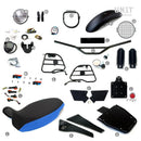 BMW R 1150 R [2000-2006] - BASIC Kit mit Rohr-Tankseitenverkleidungen