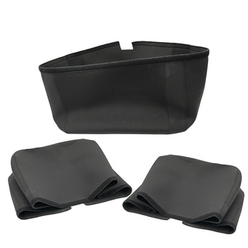 BMW R 1200 GS LC Rad [2013-2019] - Neopren-Futter Alu-Taschen Atlas 39L + 32L Auspuffseiten + Neopren-Futter Atlas 44L-Topcase