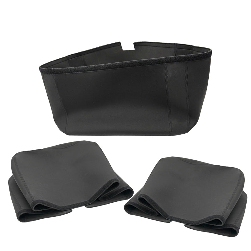 BMW R 1200 GS LC Rad [2013-2019] - Neopren-Futter Alu-Taschen Atlas 48L + 41L Auspuffseiten + Neopren-Futter Atlas 44L-Topcase