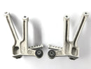 Aprilia RSV 1000 RR Factory [2009] - Passenger footrests with holder right and left set-4