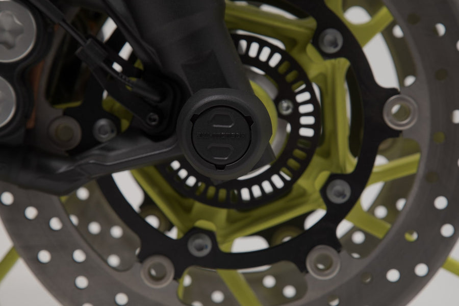 Yamaha MT 09 Tracer GT [2018] - Crash pad kit for front axle - picture 3