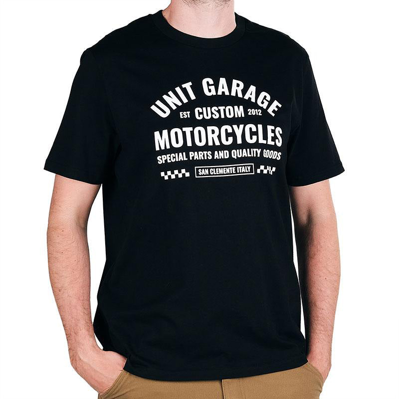 BMW R nineT 1200 Racer [2017-2020] - Unitgarage 'Checkered' T-Shirt