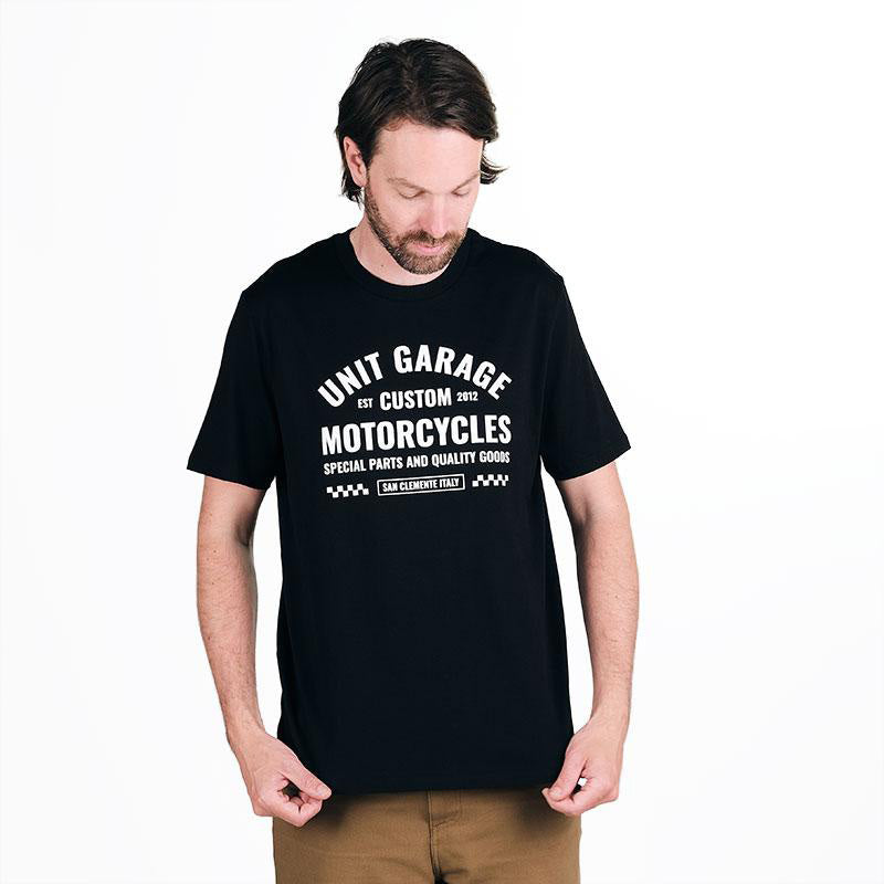 BMW R nineT 1200 Racer [2017-2020] - Unitgarage 'Checkered' T-Shirt