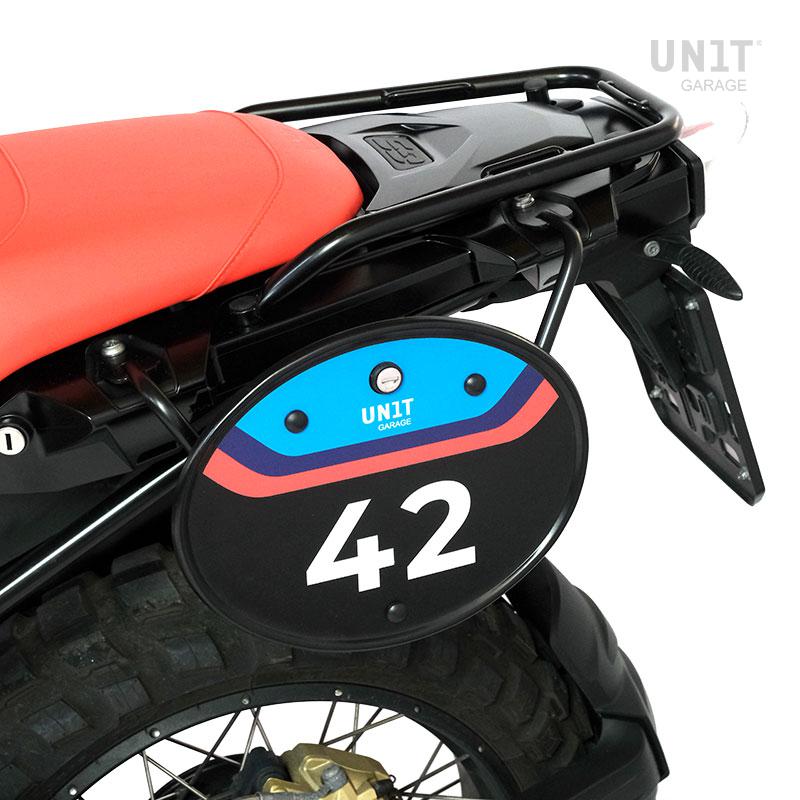 BMW R 120 G/S ADV [2004-2012] - Startnummerntafel mit Schnellverschluss und Schloss
