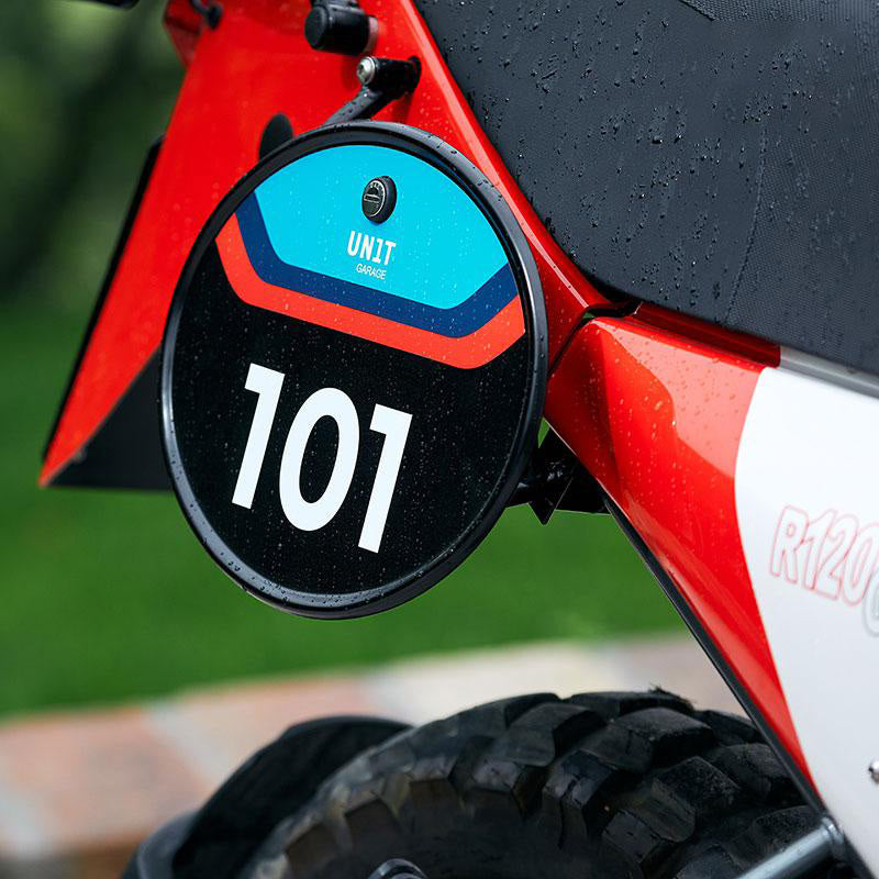 BMW F 900 GS Adventure [2024-] - Startnummerntafel mit Schnellverschluss und Schloss