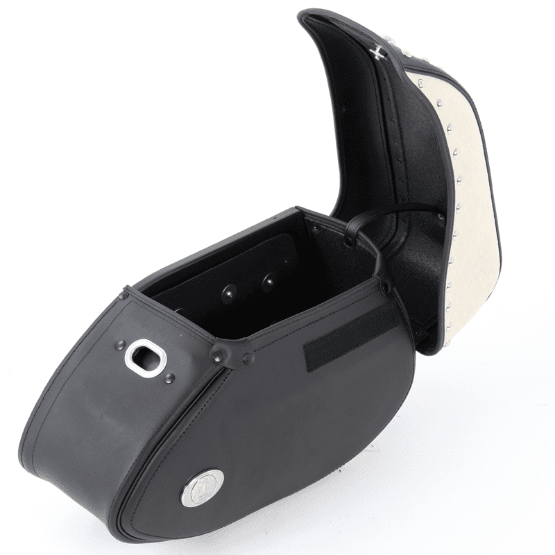 Motorcycle bag [Hepco & Becker] - saddlebags Ivory - tube pannier holder