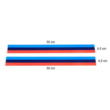 BMW R 120 G/S R [2004-2012] - Motorsport-Aufkleberstreifen H45 – 1 Meter